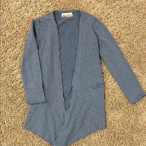 Dotdotsmile Girls Blue Cardigan Size 3/4